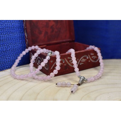 Japamala Quartzo Rosa