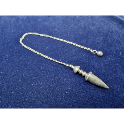 Pêndulo Prateado Metal