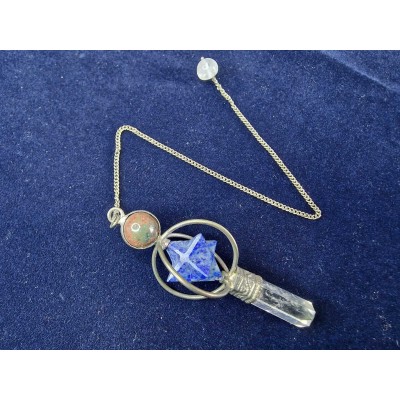 Pêndulo Estrelas Unakite,...