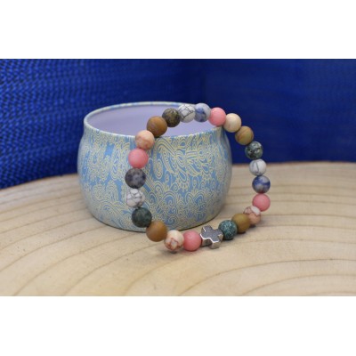 Pulseira Pedras Arco-Íris T8