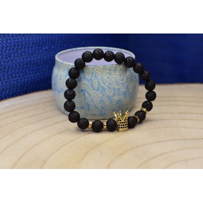 Pulseira Pedra Vulcânica...