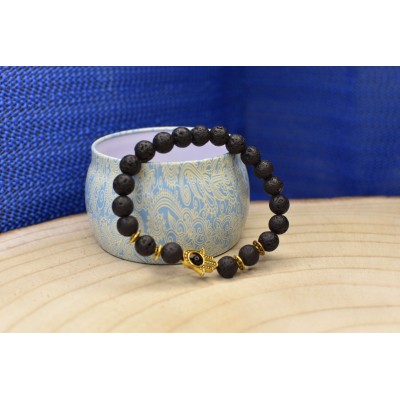 Pulseira Pedra Vulcânica...