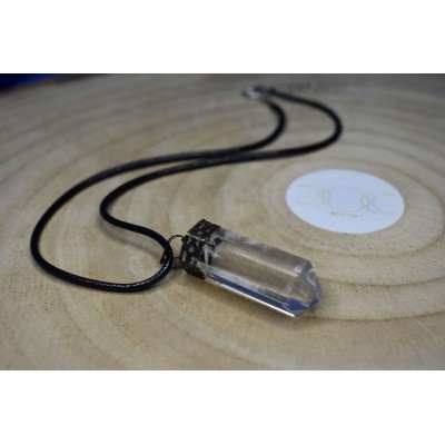 Fio Pingente Quartzo Cristal