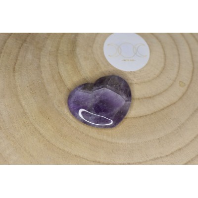 Coração Pedra Ametista