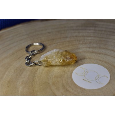 Porta-Chaves Citrino Bruto