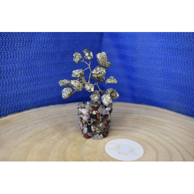 Árvore Cristais - Pirite