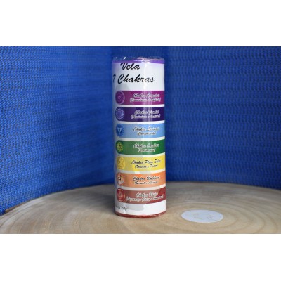 Vela dos 7 Chackras