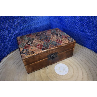 Caixa Madeira - Cerâmica...