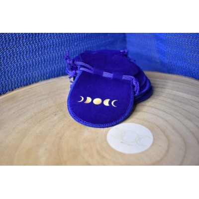 Bolsa Veludo p/ Cristais -...